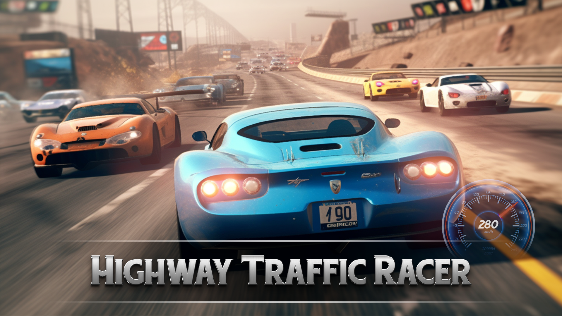 Screenshot of Highway Traffic Racer