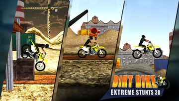 Dirt Bike : Extreme Stunts 3D Game Screenshot