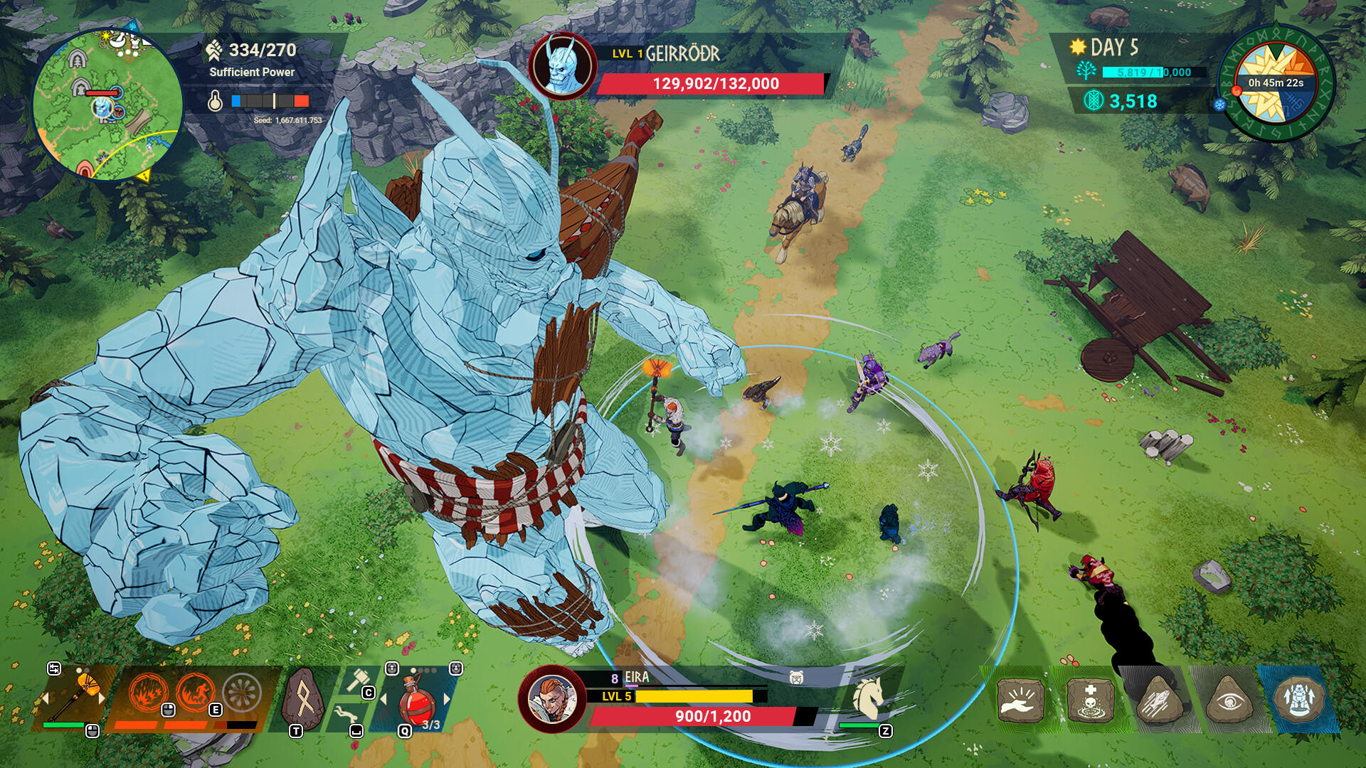 Screenshot of Tribes of Midgard