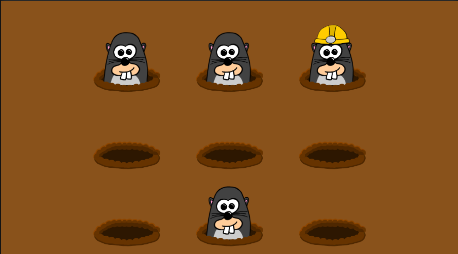 Cuplikan Layar Game Mole Buster