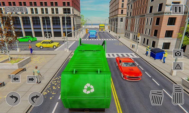 Screenshot of Truck Games: Garbage Truck 3D