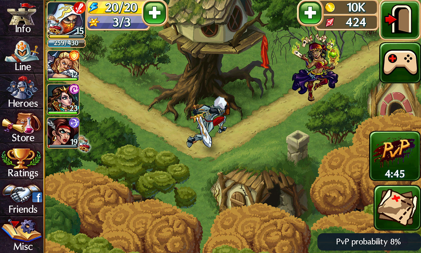 Cuplikan Layar Game Epic Forces