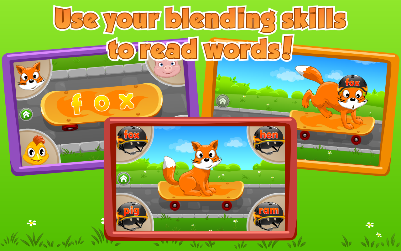 Kids Learn to Read Game Screenshot