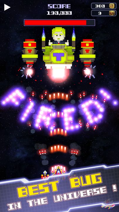 Galaxy bug : Space shooter Game Screenshot