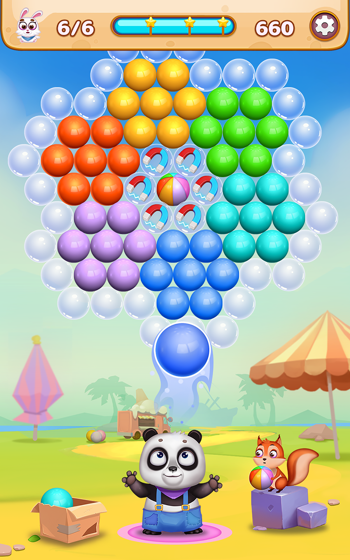 Screenshot 11 of Panda Bubble Shooter Mania 1.28