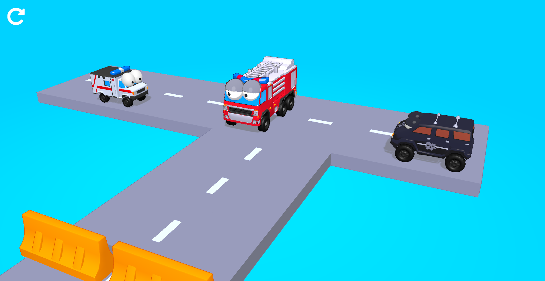 Vehicles 3D Game Screenshot