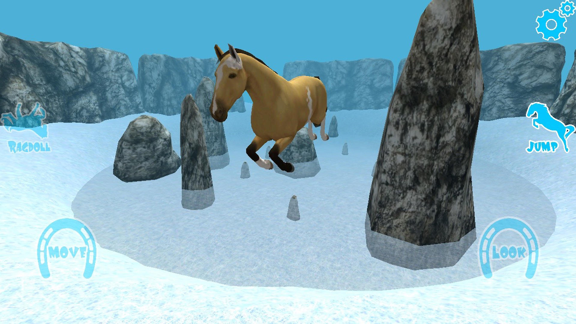 Hill Cliff Horse - Online 遊戲截圖