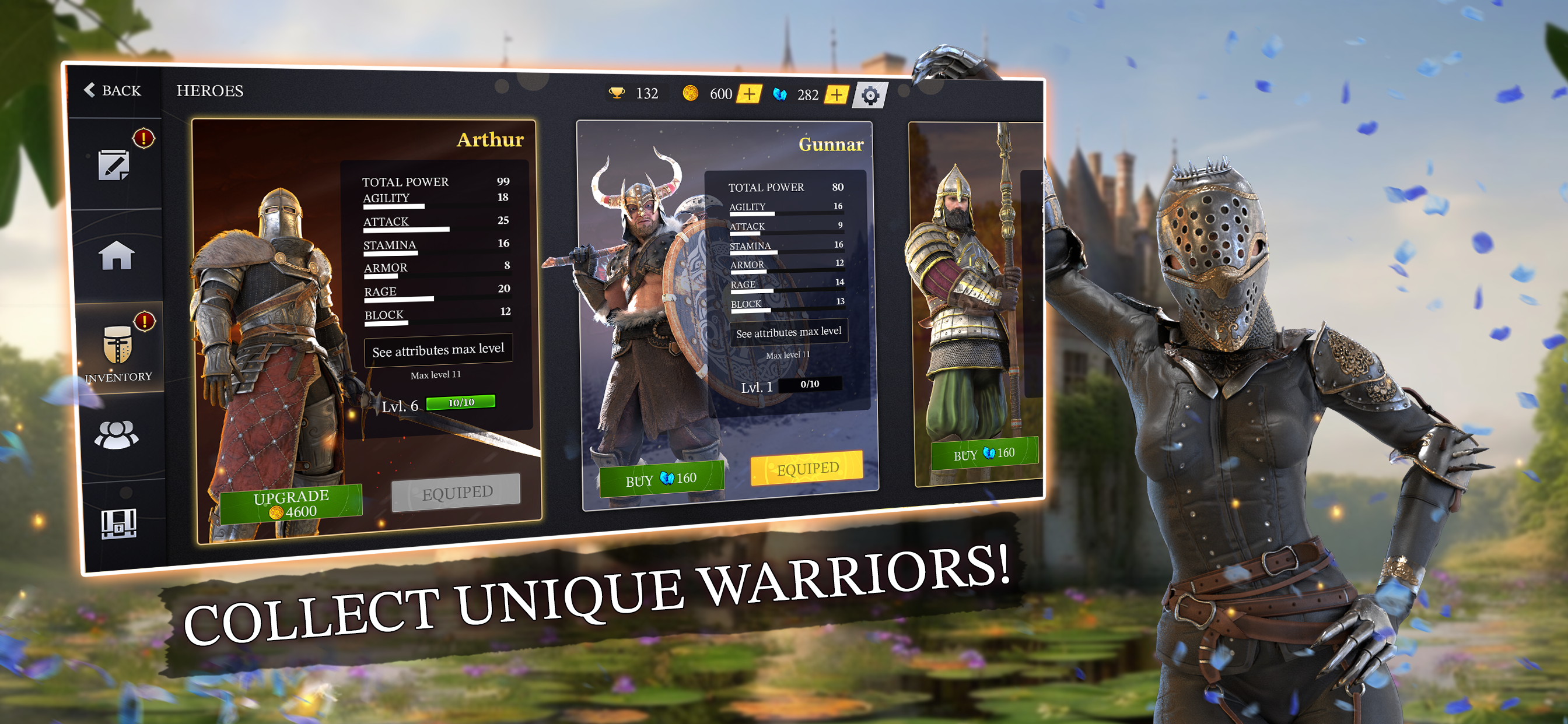 Rage of Blades - PvP Arena Game Screenshot