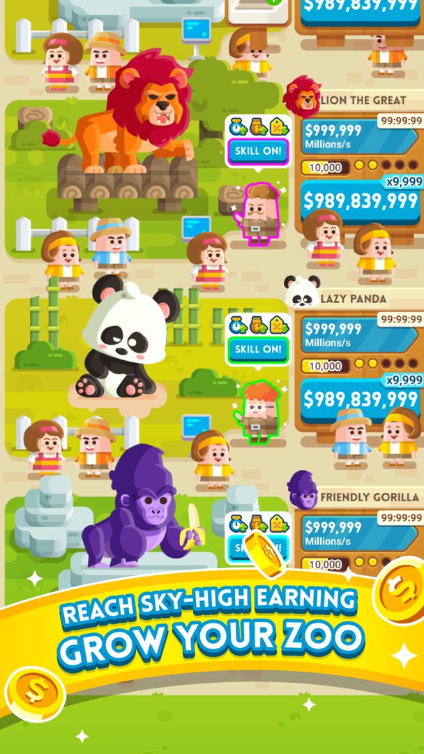 Pocket Zoo 게임 스크린 샷