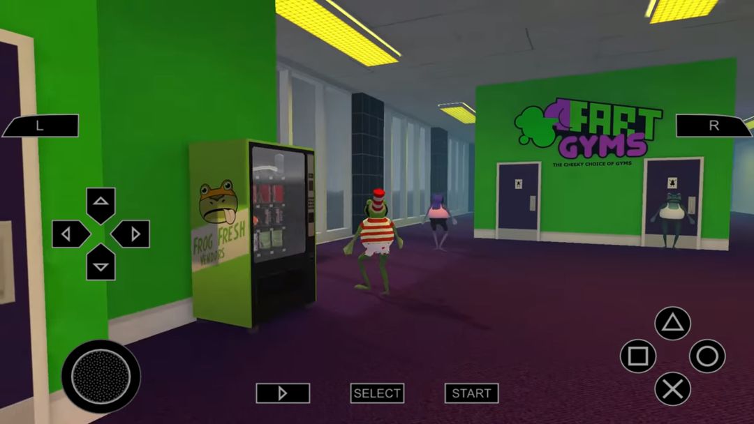 The Amazing frog simulation 게임 스크린 샷