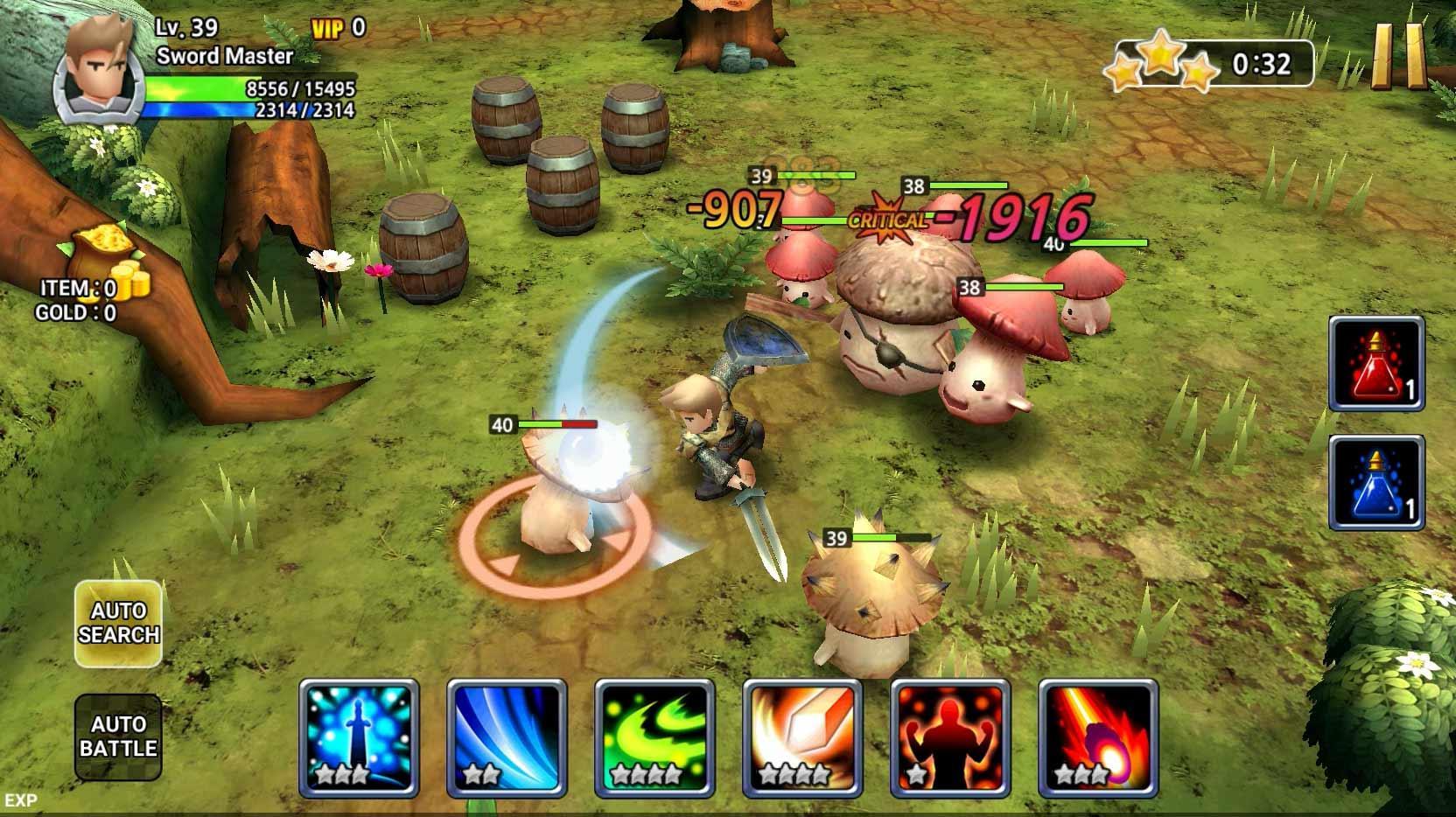 Sword Storm Game Screenshot