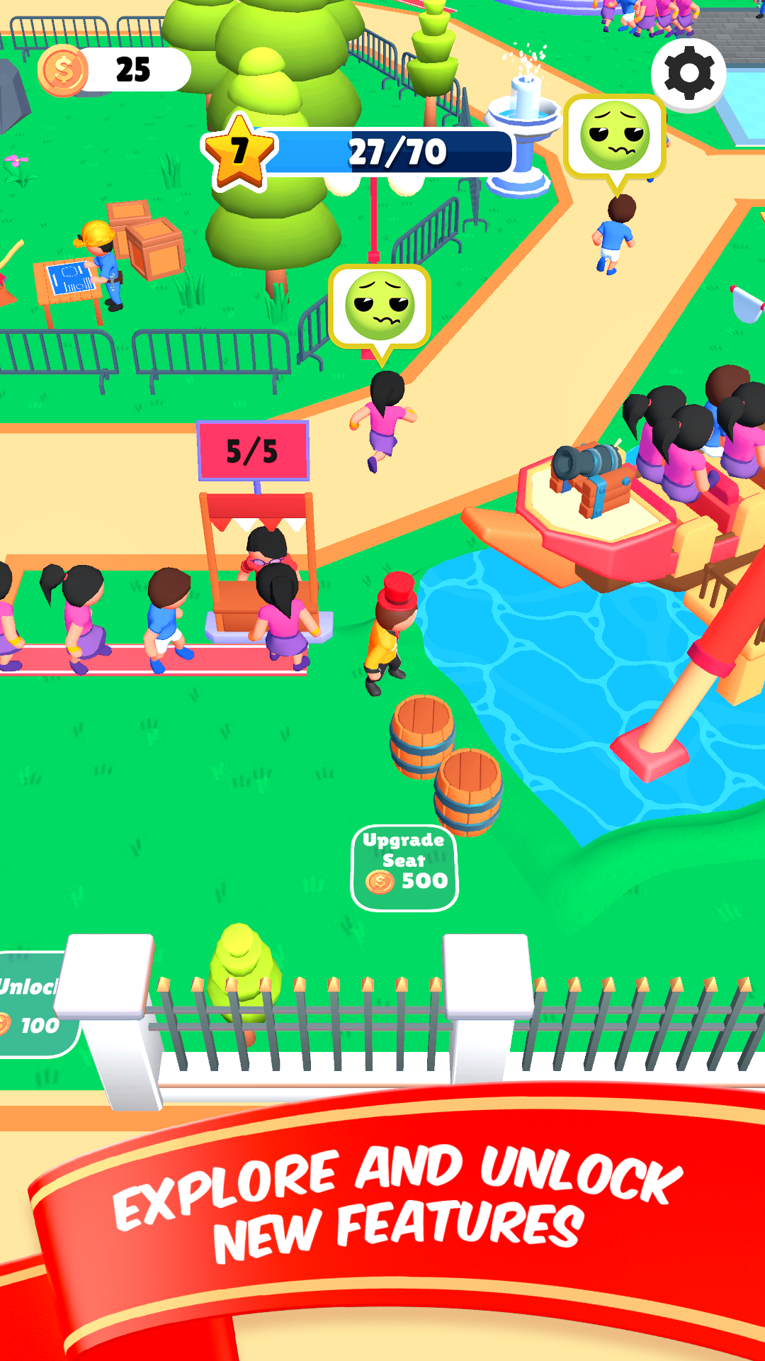 My Amusement Park Game Screenshot