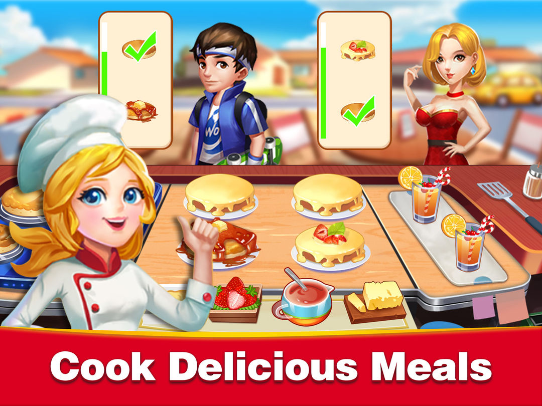 Screenshot of Cooking City - Time Management & Restaurant Games