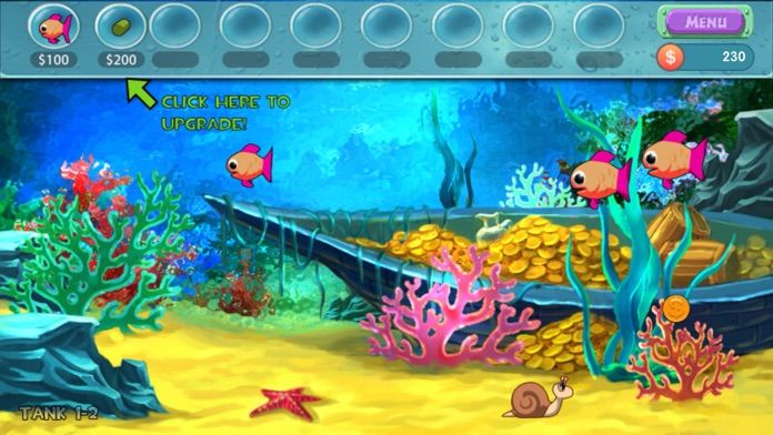 Insaquarium: Tap Aquarium ภาพหน้าจอเกม