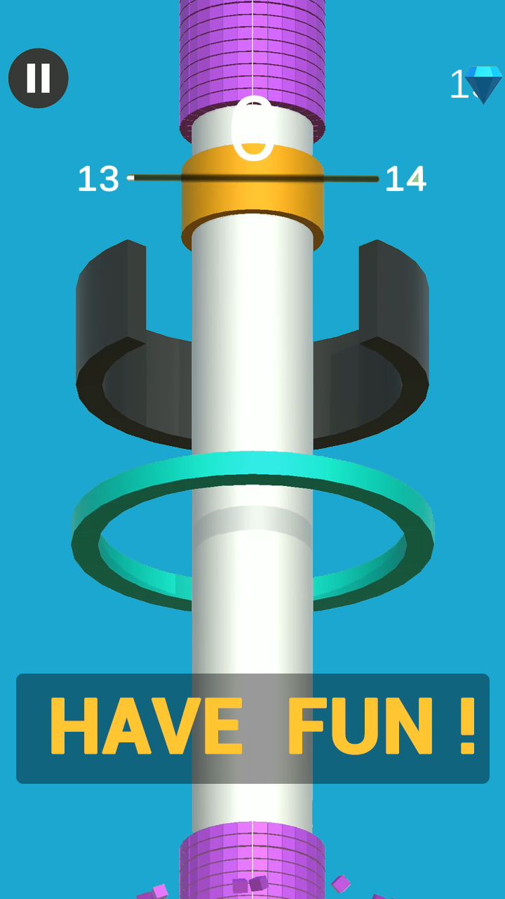 Stack Ring Game Screenshot