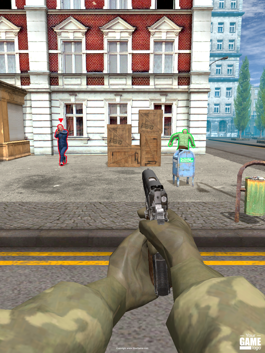 Bullet Control Game Screenshot