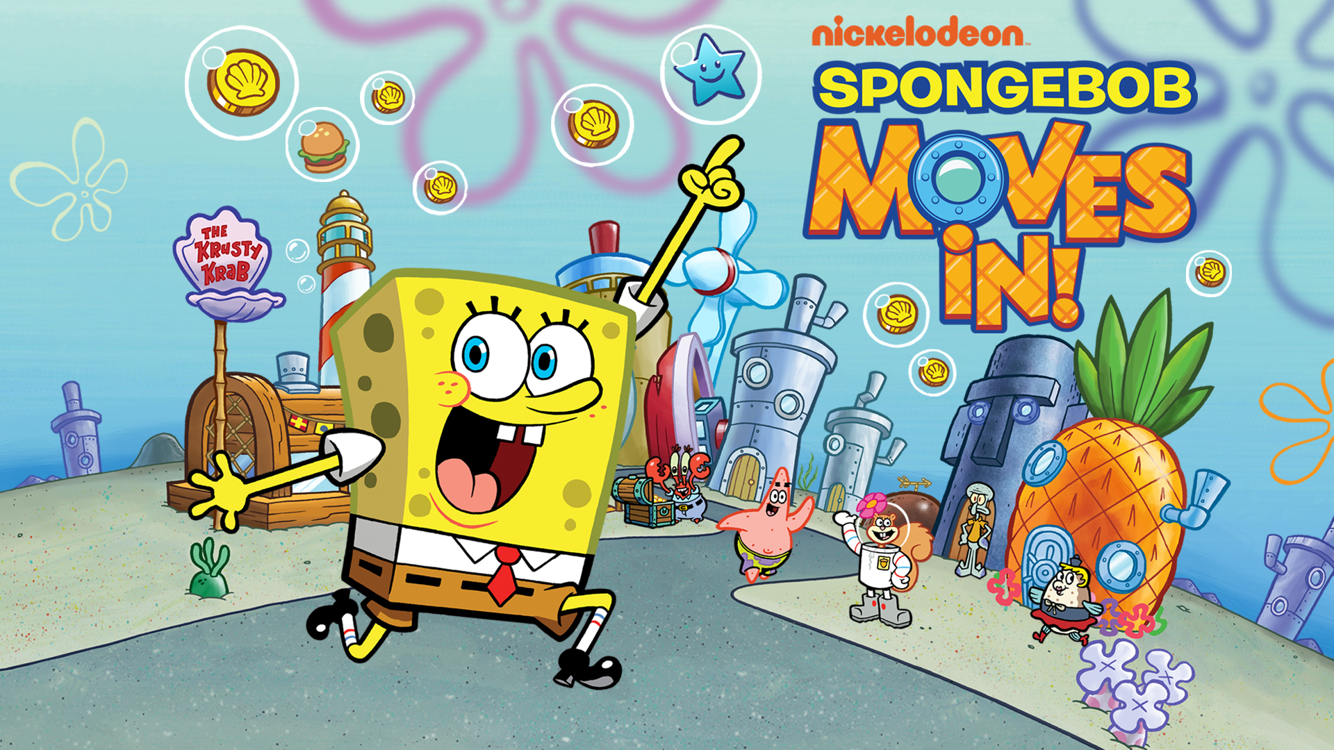SpongeBob Moves In遊戲截圖