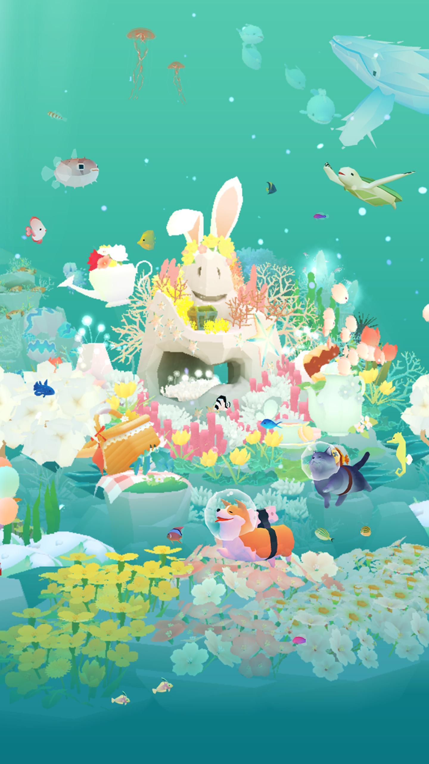深海水族館-點點可培養的水族館 遊戲截圖