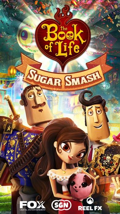 Captura de Tela do Jogo Sugar Smash: Book of Life