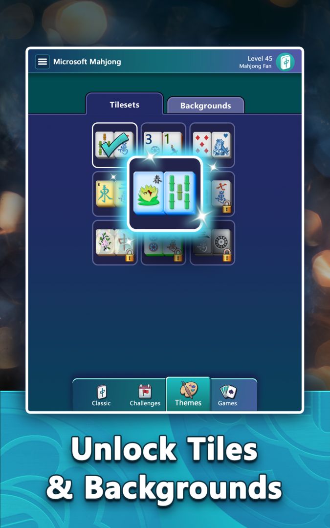 Mahjong by Microsoft screenshot game