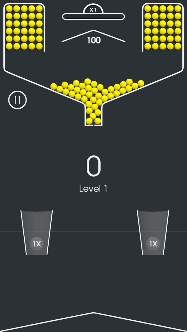 100 Balls screenshot game