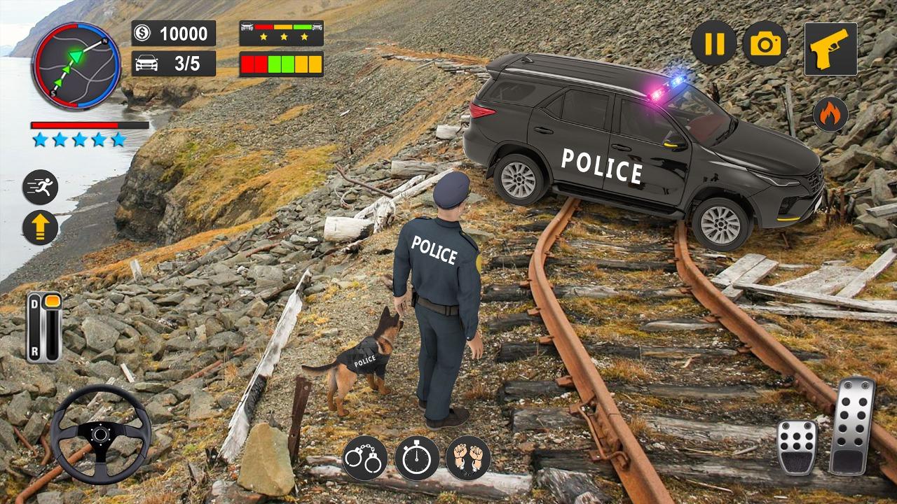 Police Chase Police Thief Game 게임 스크린샷