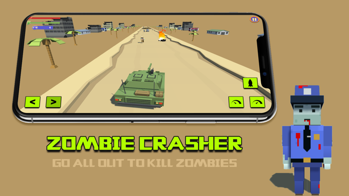 Zombie Crasher 게임 스크린 샷