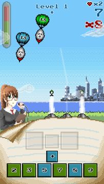 Math Attack Game Screenshot