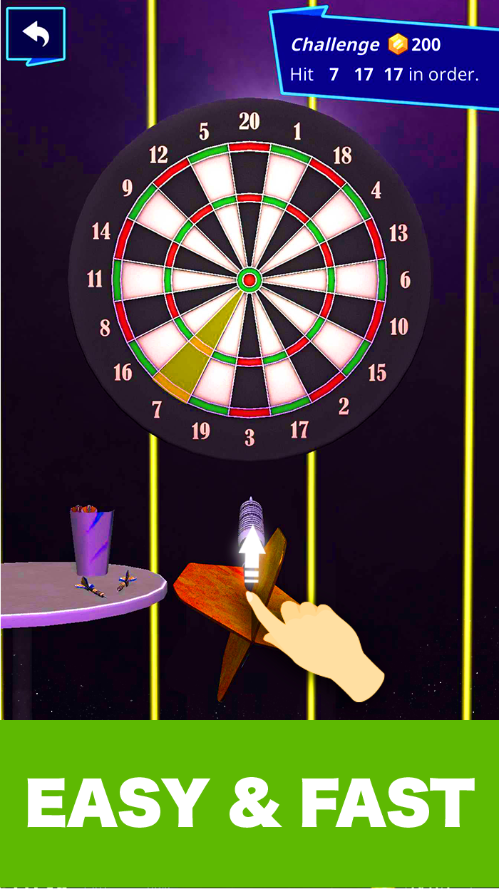 (Lite) Super Darts Game Screenshot