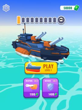 Sea Wars Game Screenshot