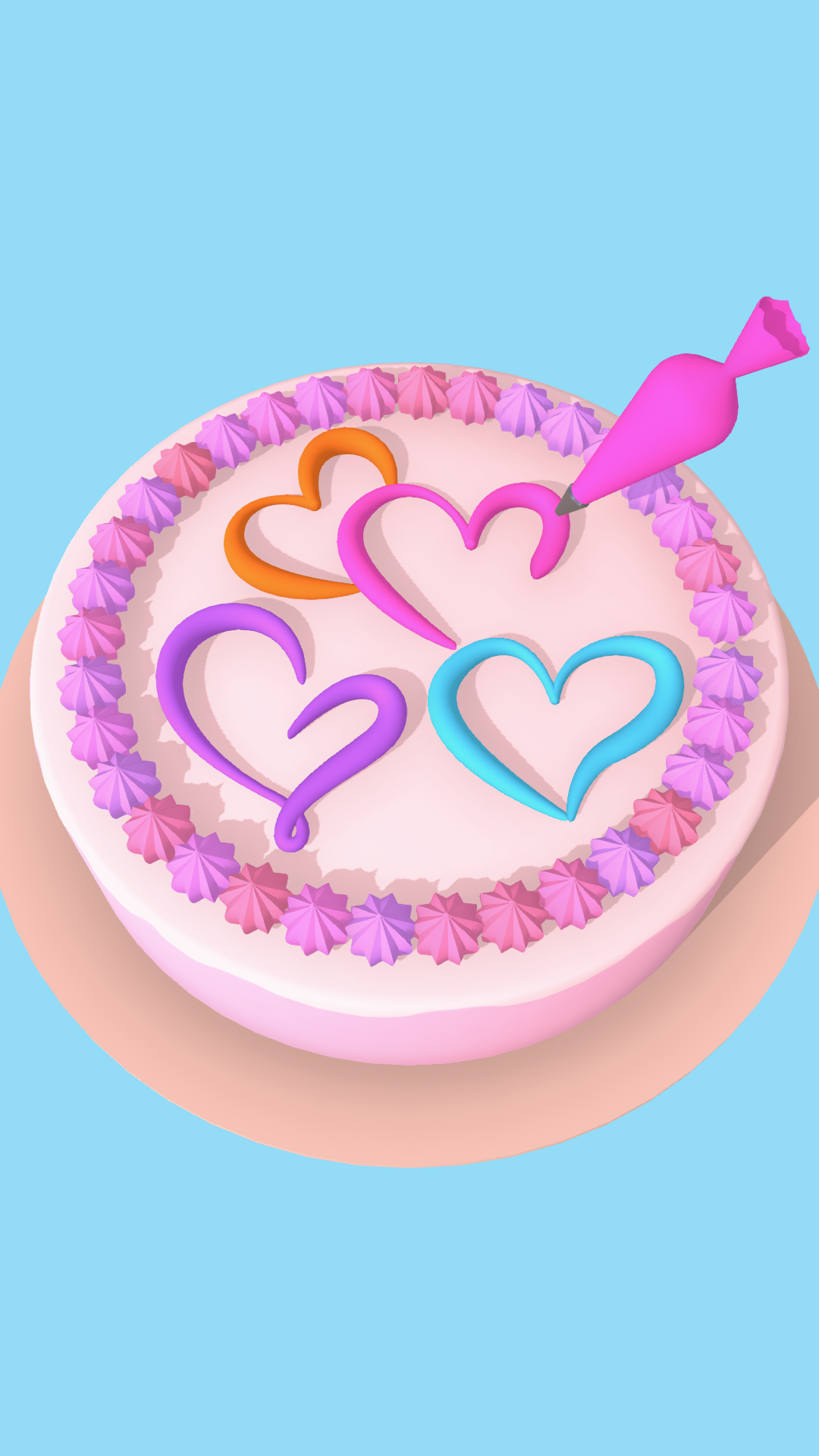 Captura de Tela do Jogo Cake Decorate