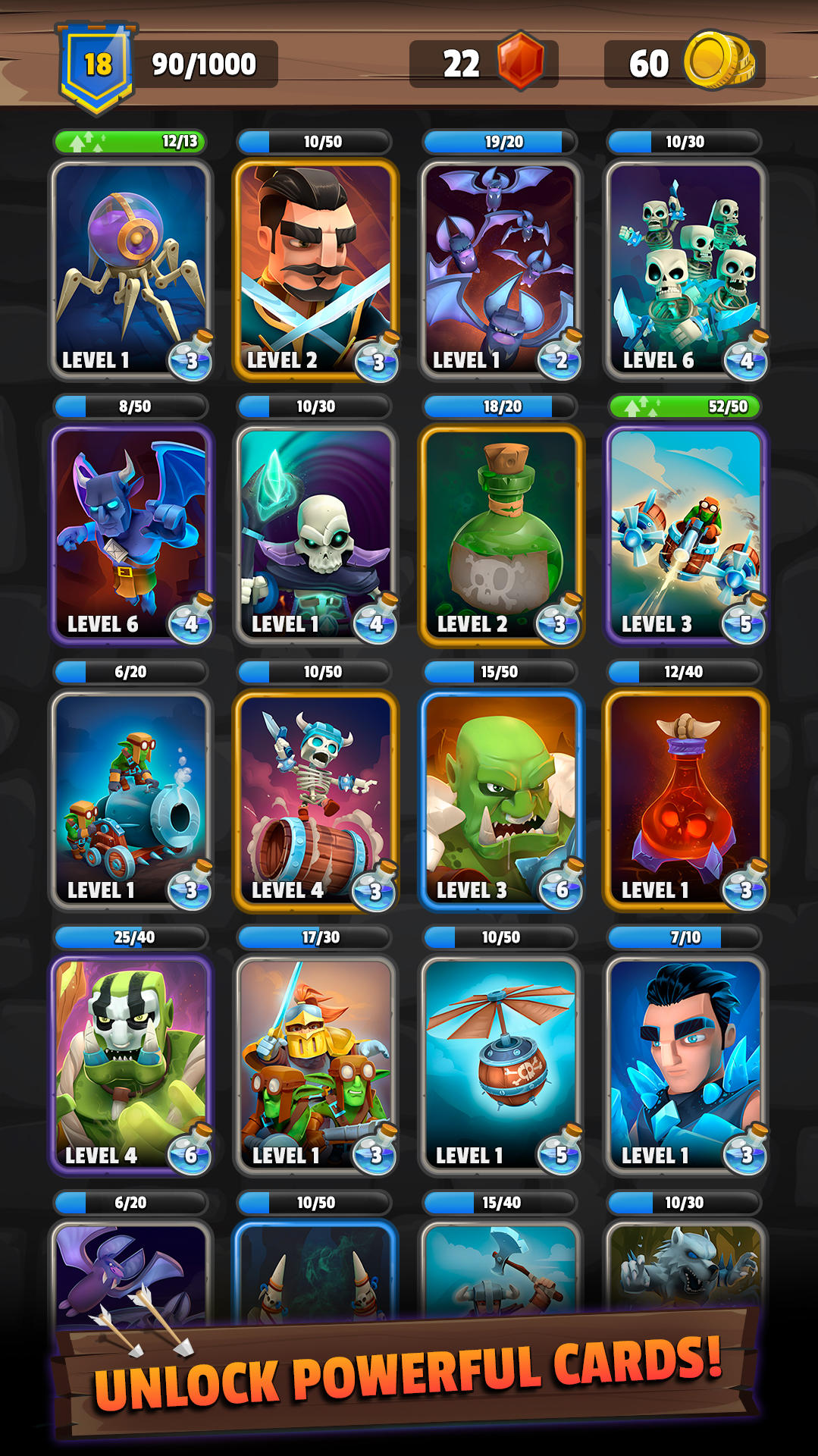 Clash of Wizards 게임 스크린샷