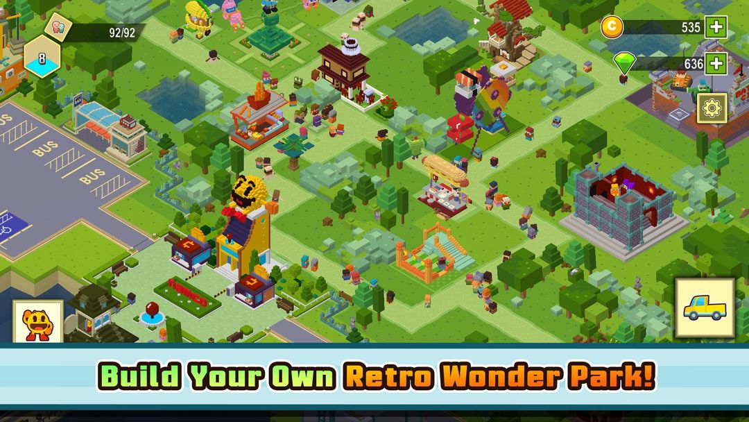 Retro Wonder Park screenshot game