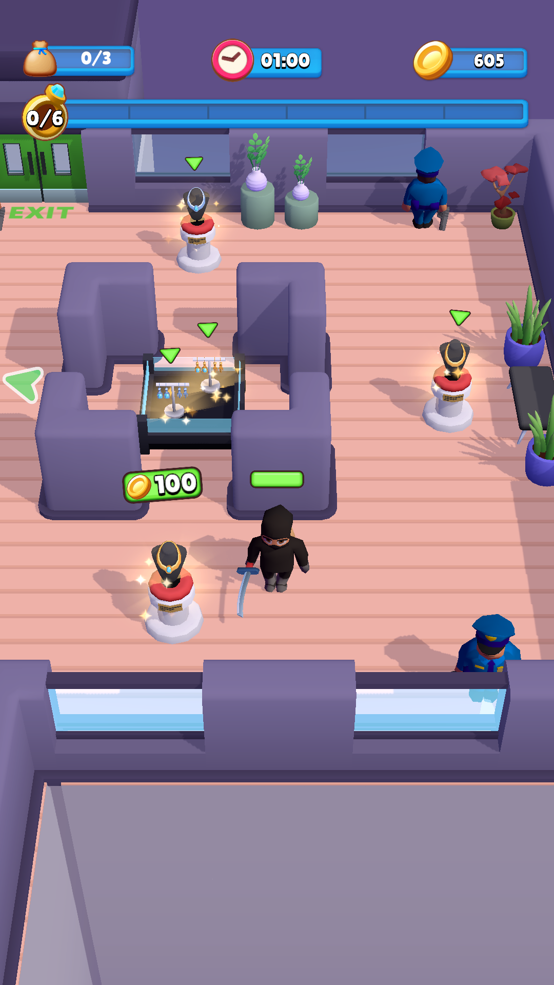 Thief Escape 遊戲截圖