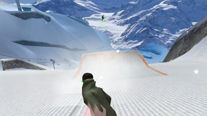 Fresh Tracks Snowboarding Game Screenshot