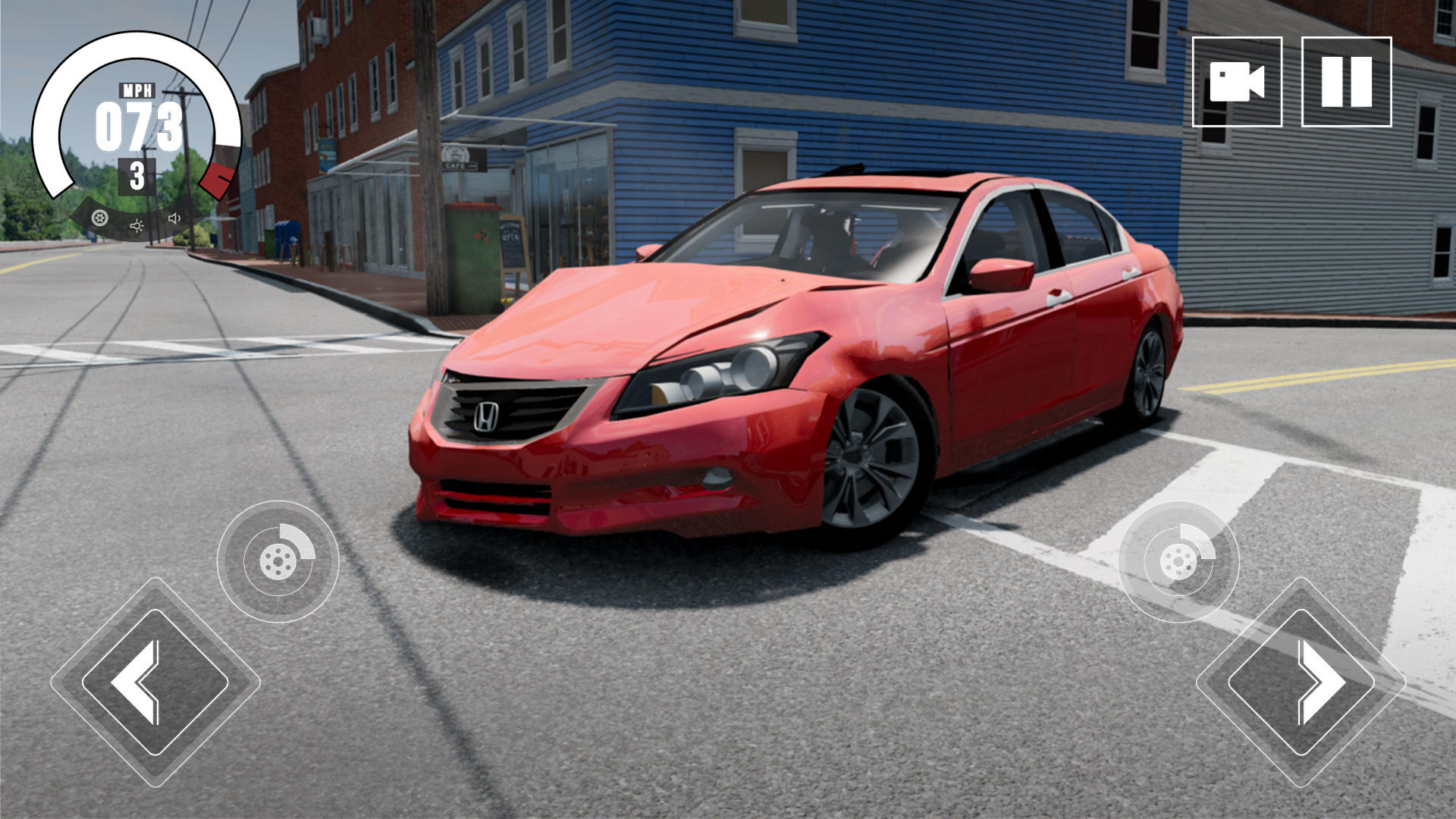 Honda Accord: Crash Simulator 게임 스크린샷