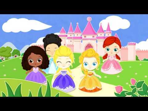 Screenshot of the video of Princess Libby's Beach Day