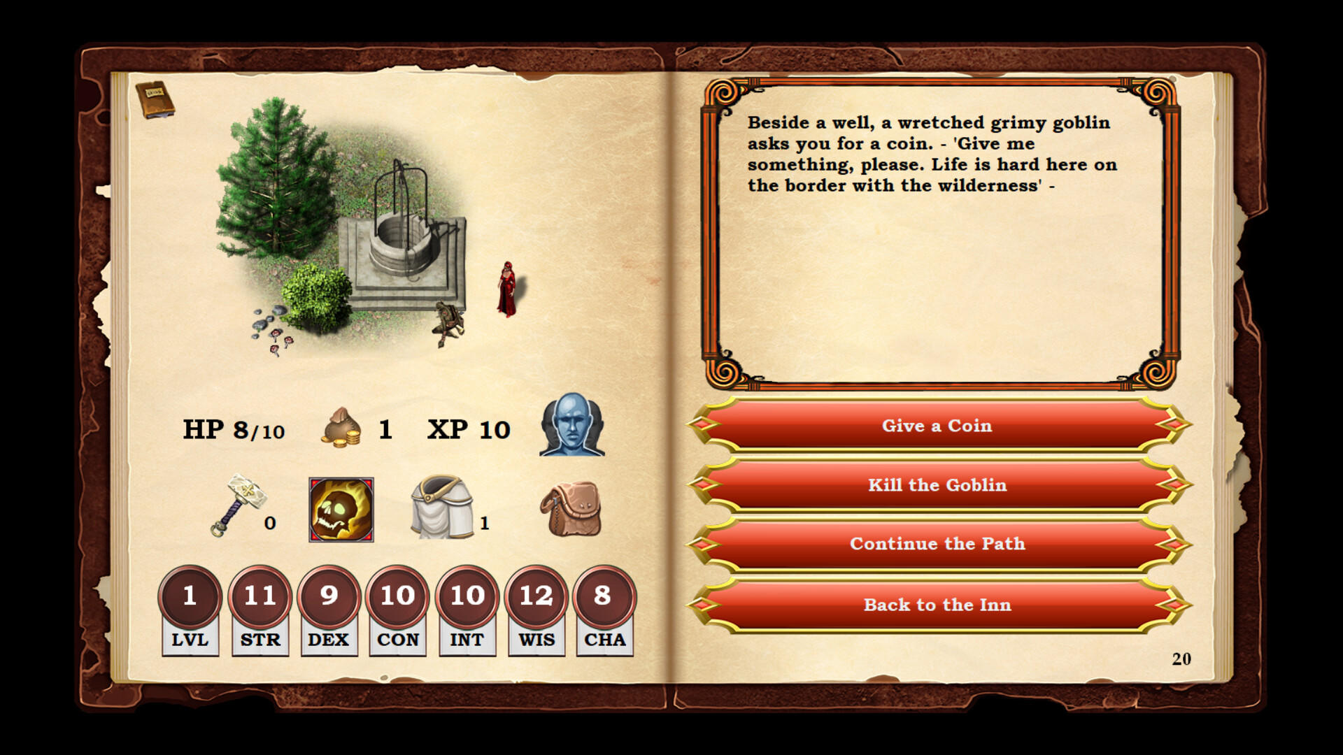 Heroes of Book & Paper Game Screenshot