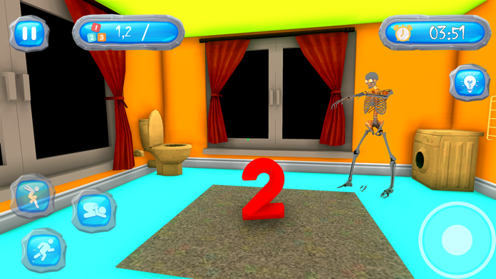 Captura de Tela do Jogo Mystery House Puzzle Adventure