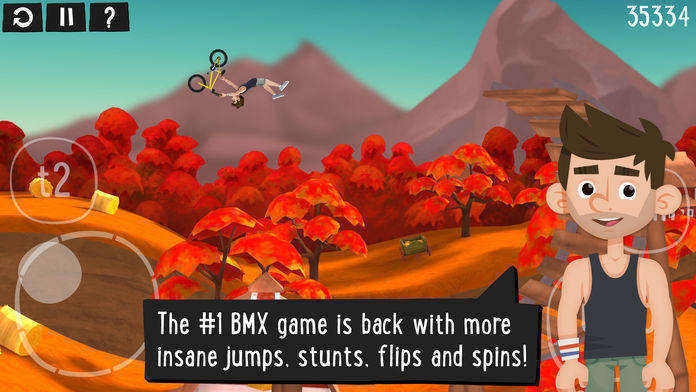 Screenshot 1 of Прокачиваемый BMX 2 