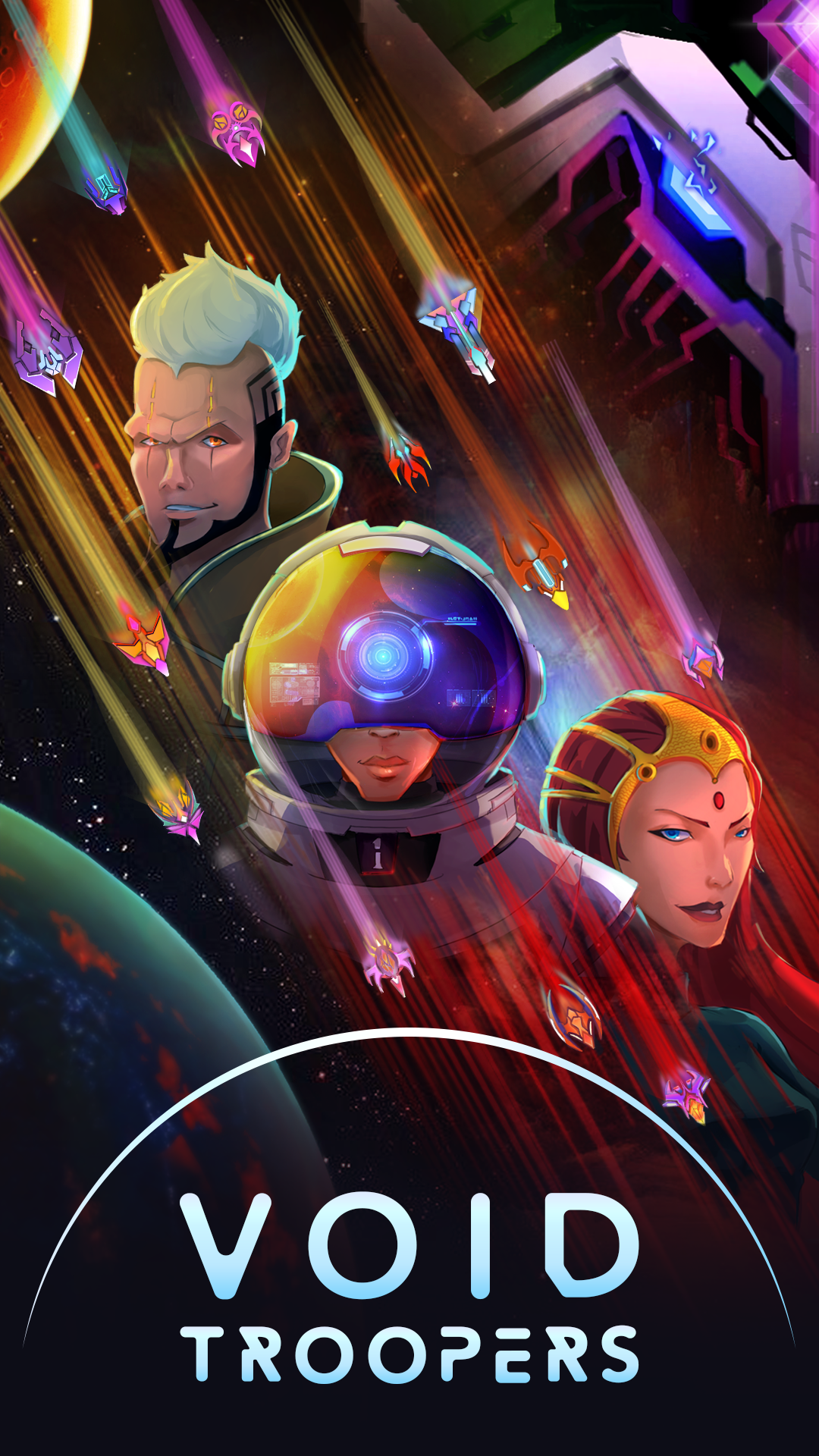 Void Troopers : Sci-fi Tapper Game Screenshot