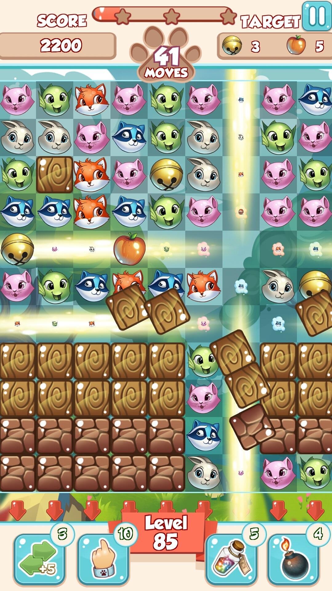Ảnh chụp màn hình Lovely Pets: Match 3