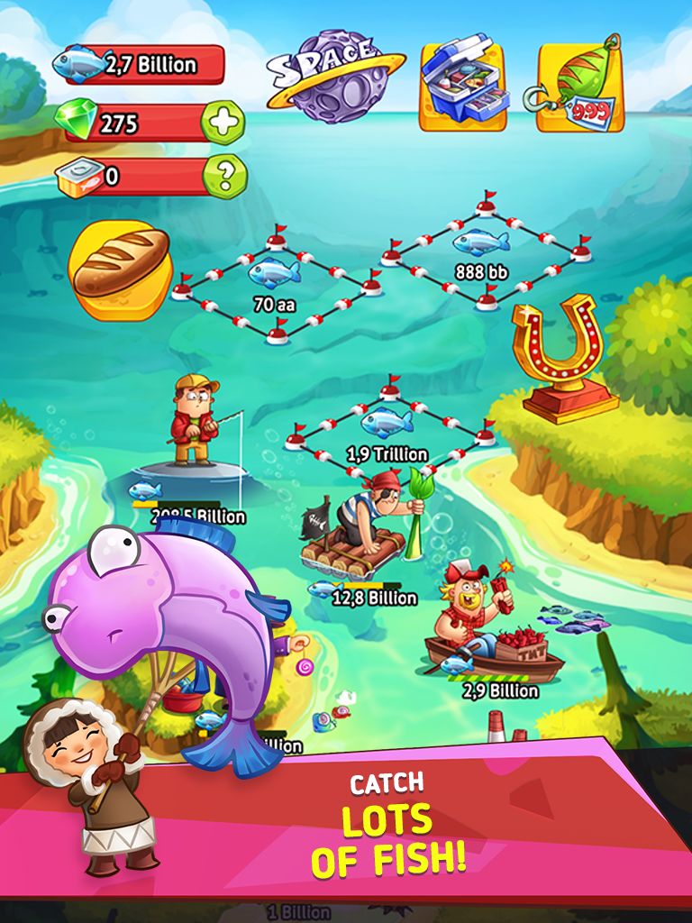 Idle Fishing Empire screenshot game