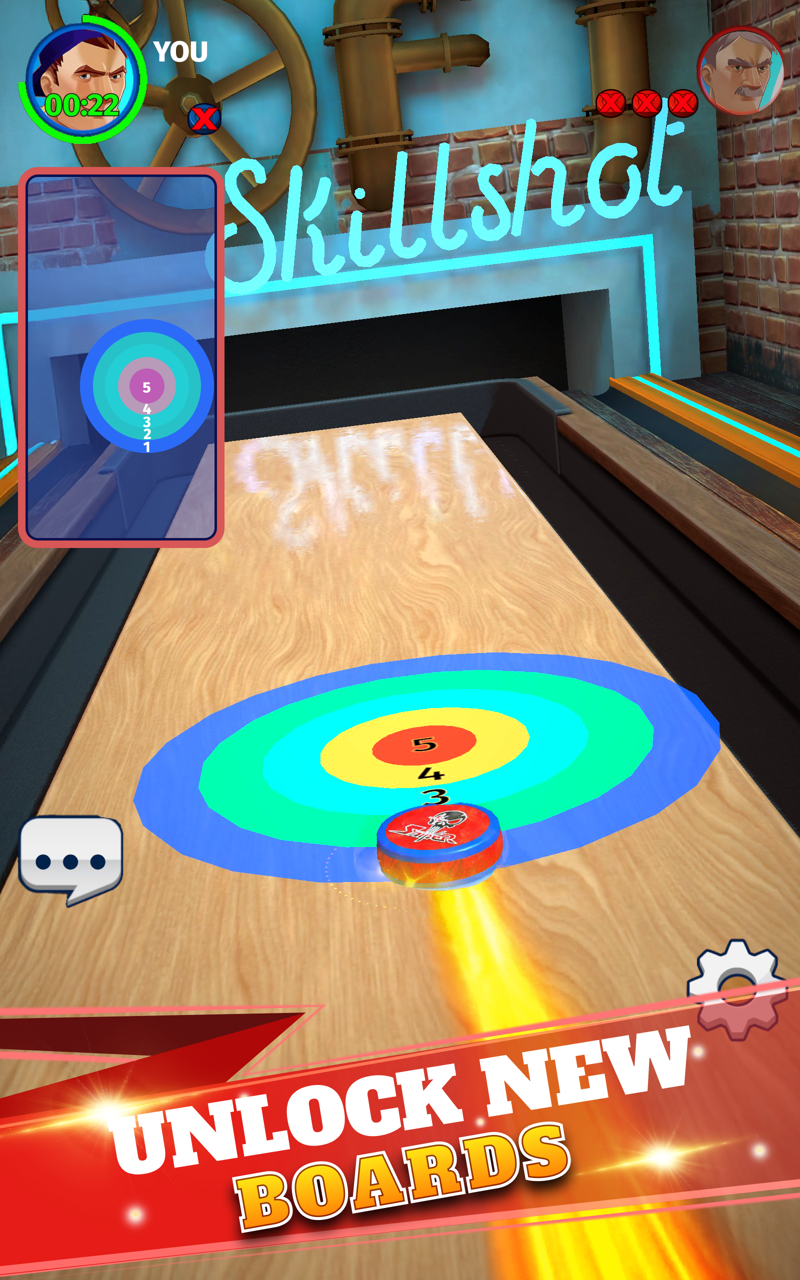 Shuffleboard Club: PvP Arena ภาพหน้าจอเกม