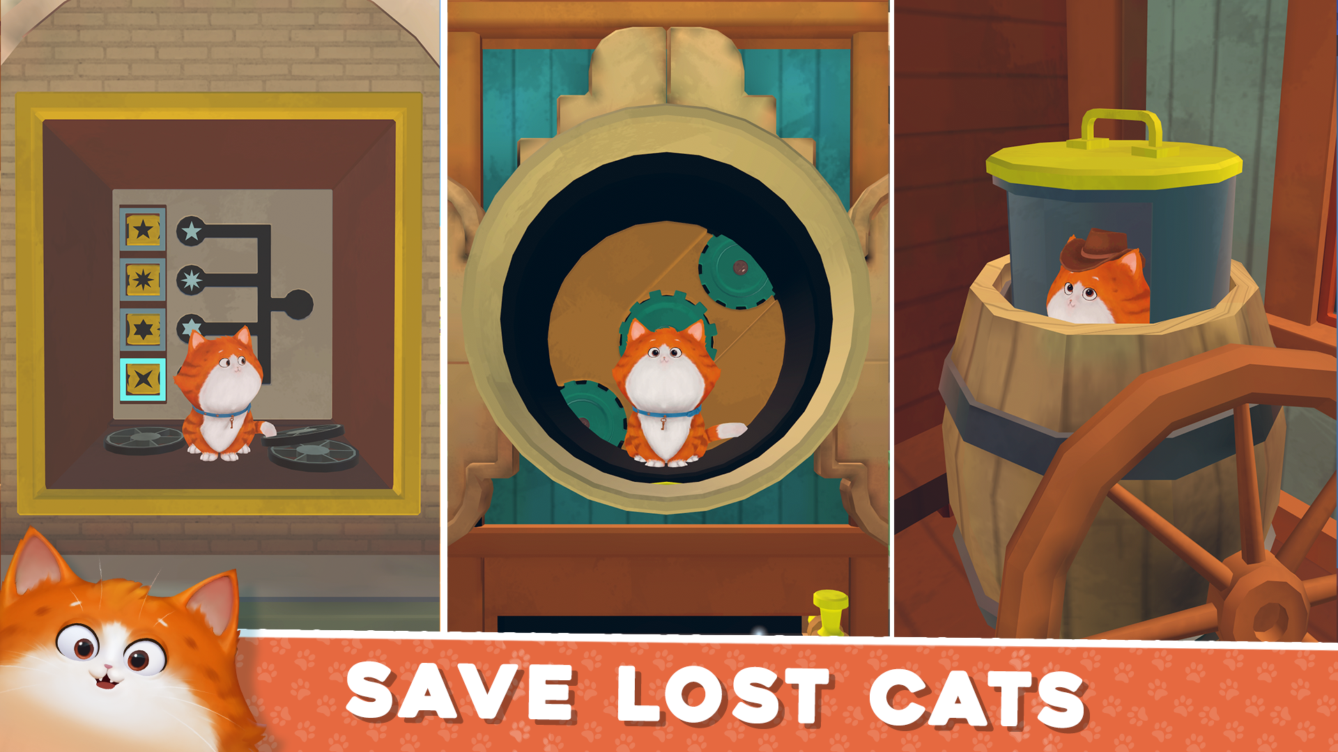 Screenshot of Cats in Time - Relaxing Puzzle