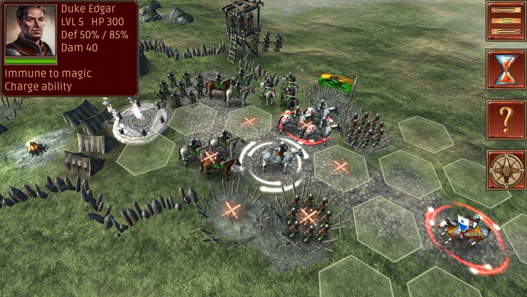 Screenshot of Hex Commander: Fantasy Heroes