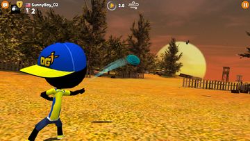 Stickman Disc Golf Battle Game Screenshot
