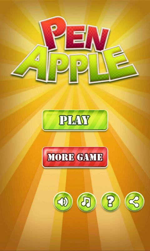 Pen Apple screenshot game