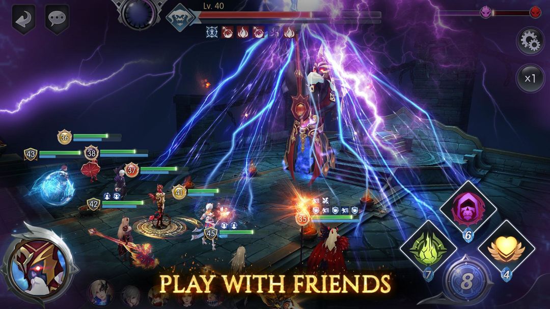 Fire Heroes: Bring the war to the summoners world screenshot game