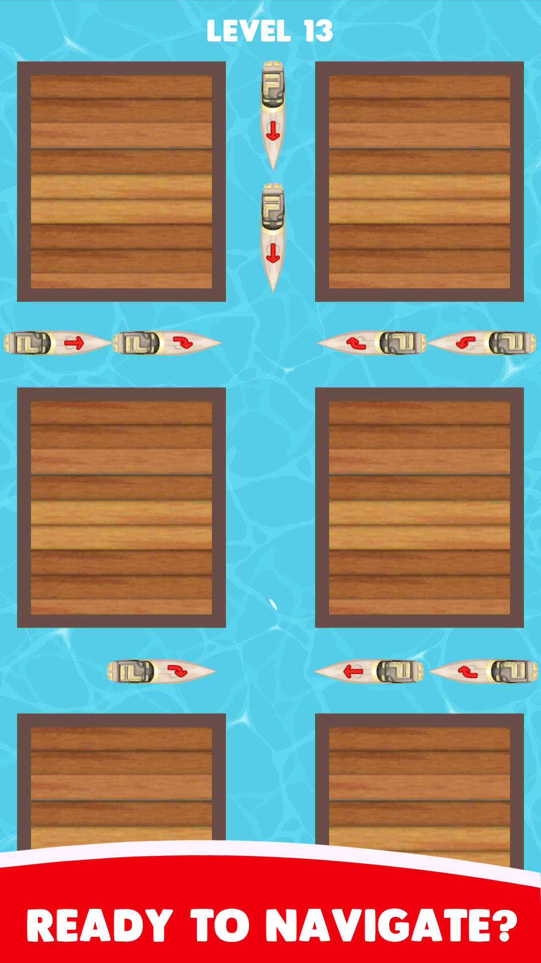 Speedboat Traffic Game Screenshot